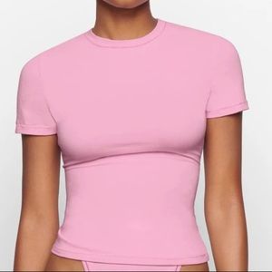 Skims cotton jersey T shirt large